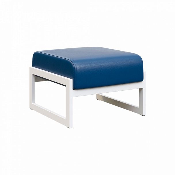 Банкетка одноместная "MODULE" MD.B1 Белый+синий - Вид 1