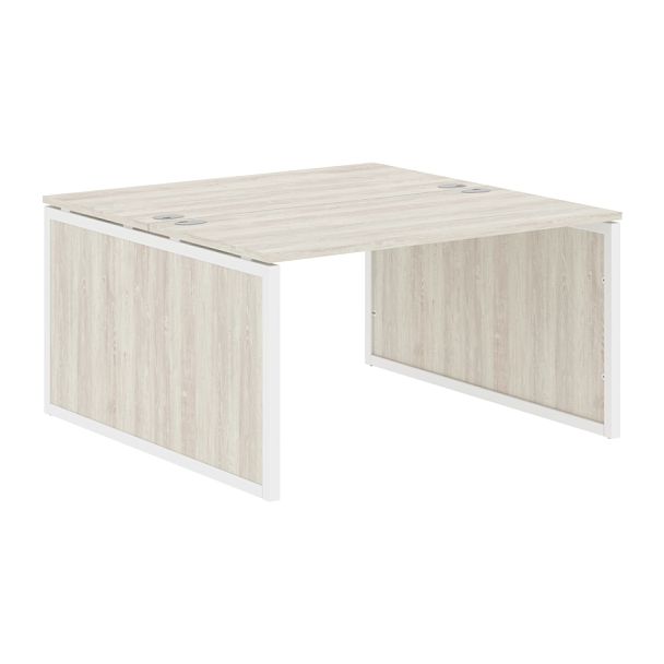 Стол 2-х местный XQPWST 1414 Сосна Эдмонт/Белый 1400х1406х750 XTEN-QP - Вид 1