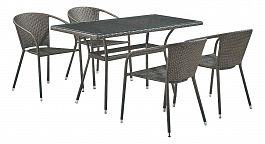 Набор уличный T286A/Y137C-W53 Brown 4Pcs - Фото предпросмотра