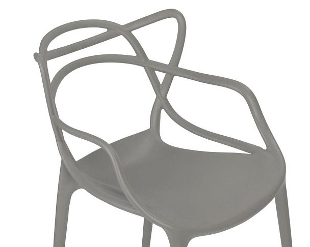 Набор 4 шт Стул обеденный DOBRIN MASTERS (светло-серый (GR-01)) - Вид 8