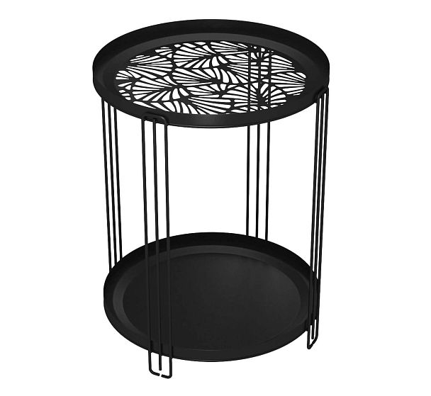 Столик журнальный Sheffilton SHT-CT82 черный муар - Вид 3