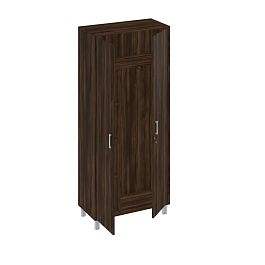 Шкаф для одежды с замком Борн В 701-820-1 дуб ристретто - Фото предпросмотра