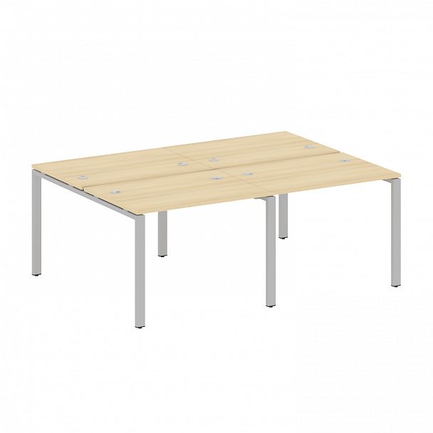 Рабочая станция "Metal System" БП.СМ-4.1 акация/серый - Вид 1