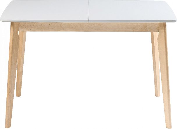 Стол деревянный раскладной Норден 120 Белый/Натуральный - Вид 2
