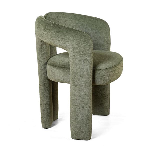 Полукресло Angie, микромех Plush green - Вид 3