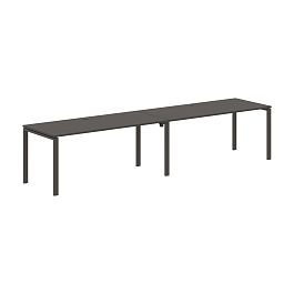Стол 2-х местный EUWST 3580 Мокко/Мокко 3526х800х750 EDIS - Фото предпросмотра
