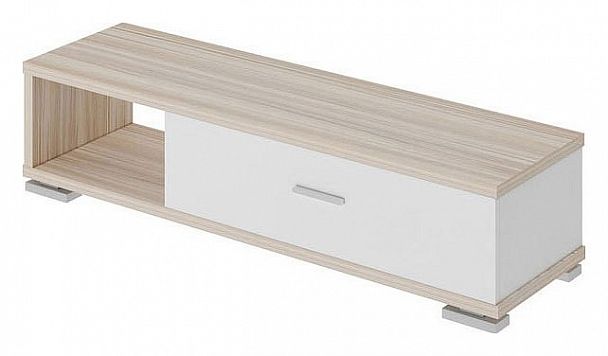 Тумба комбинированная СБ-40/1 Карамель/Белый - Вид 1