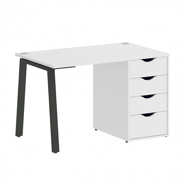 Стол "Home office" VR.SP-3-118.4.A белый бриллиант - Вид 1