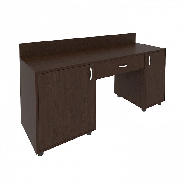 Стол двухтумбовый "Light" С-СТ-170 венге - Вид 1