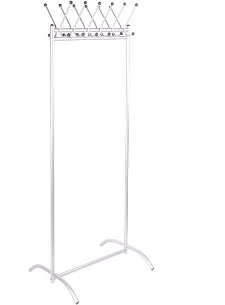 Вешалка КР-110 660х530х1770 металлик "Вешалки" ТК-002561000799 серый - Вид 1