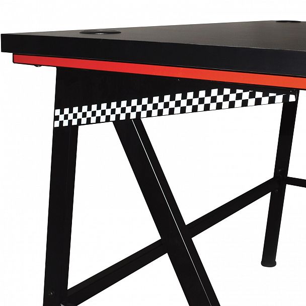 Стол на металлокаркасе BRABIX "TECH GT-001", 1000х600х765 мм, черный, 641857 - Вид 8