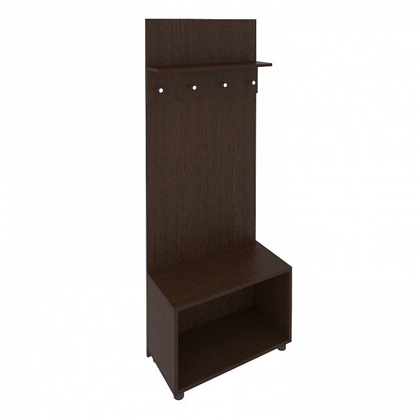 Вешалка с багажницей "Light" С-ВБ-80 венге - Вид 1