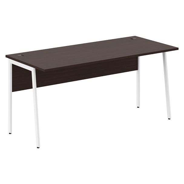 Стол прямой СП-4P Венге Магия/Белый 1600х720х755 IMAGO PLUS - Вид 1