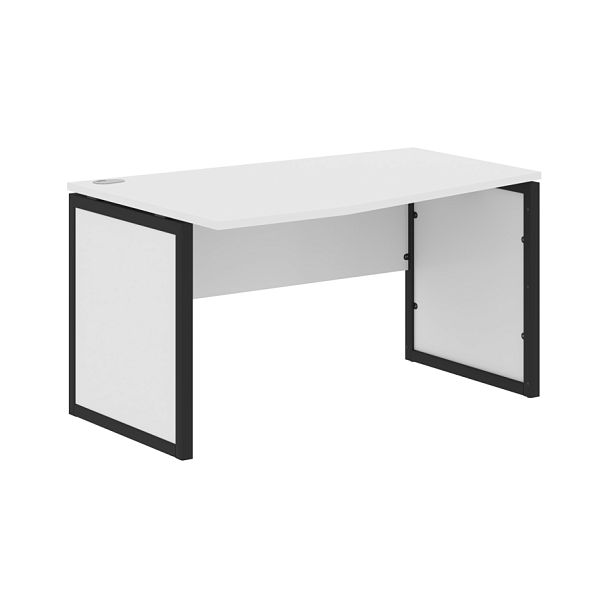 Стол эргономичный XQPCT 149(L) Белый/Антрацит 1400х900х750 XTEN-QP - Вид 1