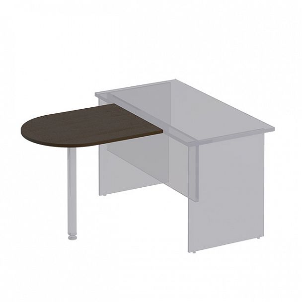 Брифинг-приставка без опоры "Формула" ФР 477 венге темный - Вид 1