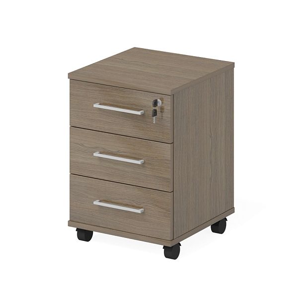 Тумба офисная "Сенатор"  ПК-СЕ-ТММ43Х46-В2-299 дуб шамони - Вид 1