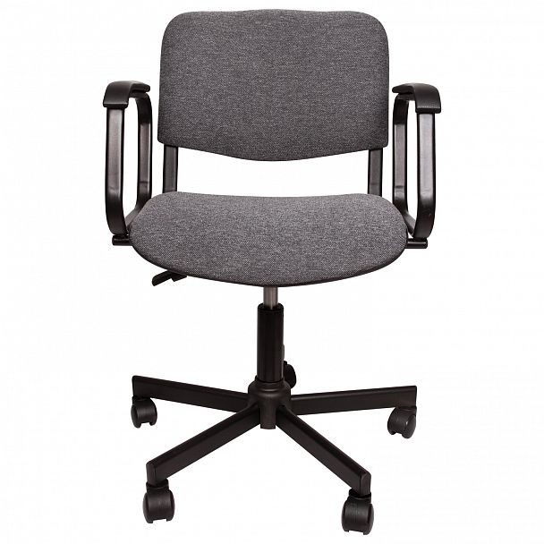 Кресло КР08, с подлокотниками, серое, КР01.00.08-102- - Вид 5