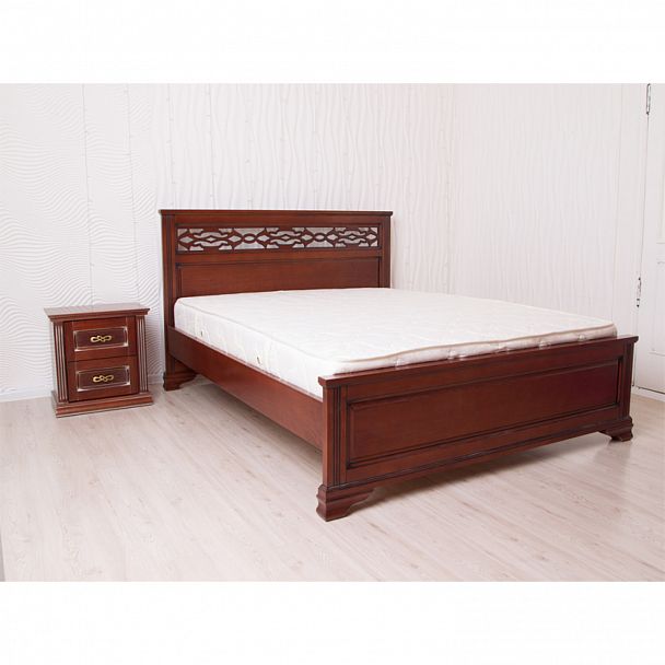 Кровать "Верджиния 120" сосна - Вид 3