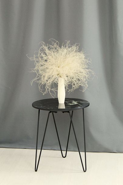 Столик кофейный Sheffilton SHT-CT27 черный муар/черный мрамор - Вид 9