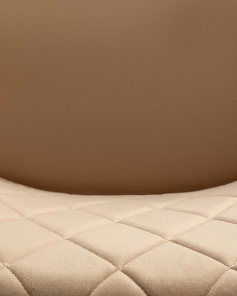 Стул обеденный DOBRIN ROBERT (черные матовые ножки, велюр V108-104 Мокко) - Вид 10