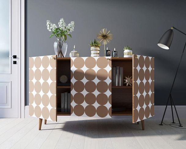 Комод Berber три дверки 17 принт арт BB01/Print_17 - Вид 2