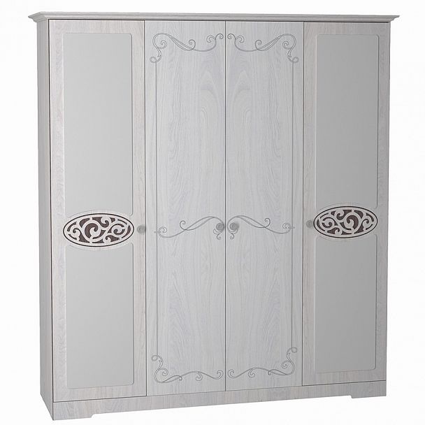 Шкаф "Ольга 12 ЛДСП" 4-х створ. - Вид 1