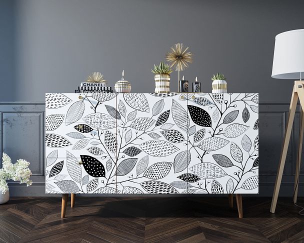 Комод "Berber" с двумя дверками и ящиками принт 9 - Вид 7