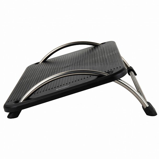 Подставка для ног BRAUBERG офисная, 43,5х33 см, регулируемый угол наклона, черная, 531488 - Вид 4