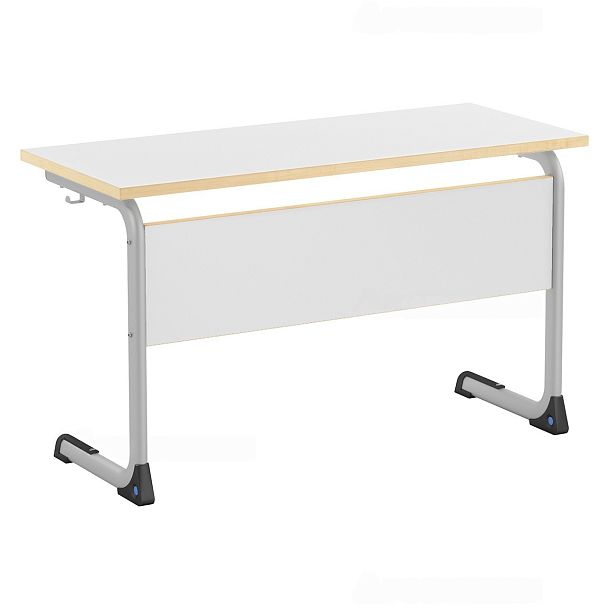 Стол ученический, нерегулируемый, 2-местный на плоскоовальной трубе, гр.6 - Вид 3