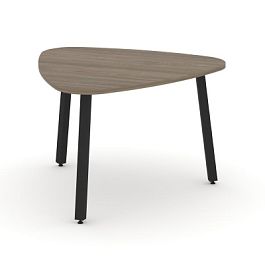 Стайл Проджект Стол переговорный SN-5.SPRG-71.3 Вяз Благородный/Металл Черный 1200*1200*750 - Фото предпросмотра