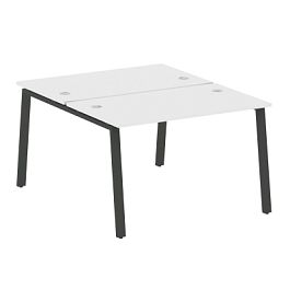 Metal System Р. ст. на А-образном м/к БА.РАС-СП-2.2 Белый/Антрацит металл 1200*1475*750 - Фото предпросмотра