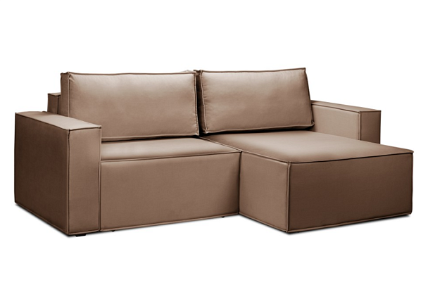 Диван мягкий "Чикаго" коричневый - Вид 1