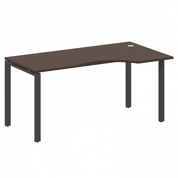 Стол "Metal System" БП.СА-1 венге/антрацит - Вид 1