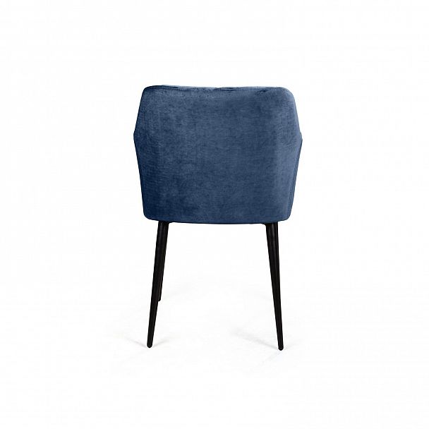 Стул с подлокотниками Robert, бархат синий 29 - Вид 6