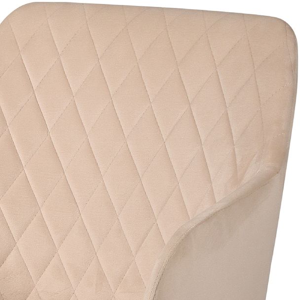 Барное поворотное кресло Барли К, Confetti cream/черный - Вид 7