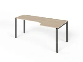 ЛАЙТ / LIGHT RLG016-16x9R Угловой стол 180x90x75 Дуб Сонома - Фото предпросмотра