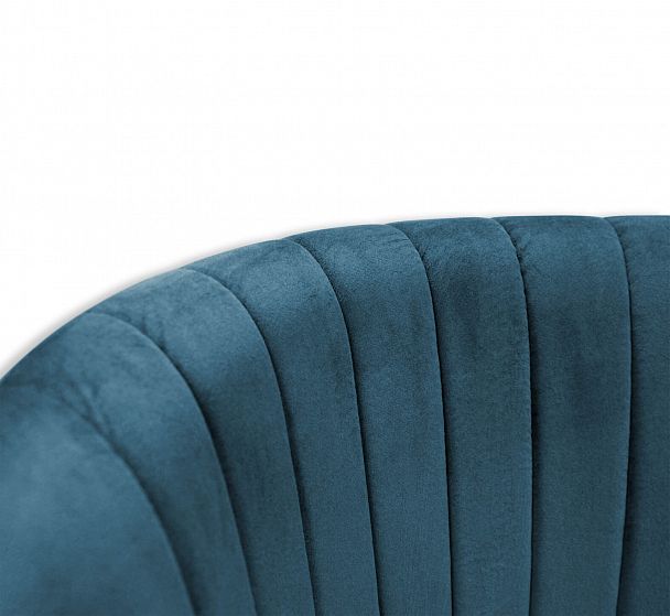 Стул полубарный Sheffilton SHT-ST36-1/S80-1 тихий океан/темный орех/черный муар - Вид 5