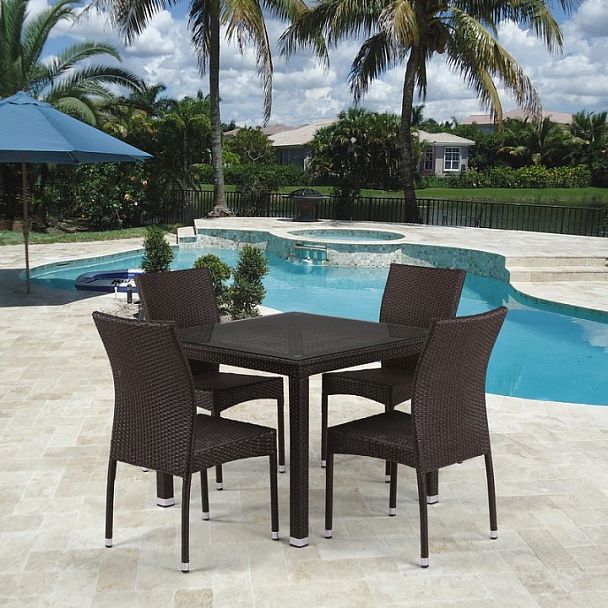 Набор уличный T257A/YC380A-W53 Brown - Вид 2