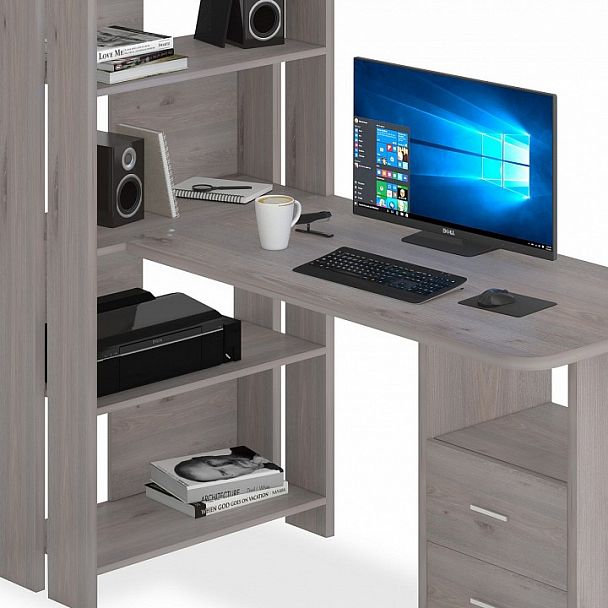 Стол компьютерный Домино Lite СТЛ-ОВ+С120Р Нельсон - Вид 4