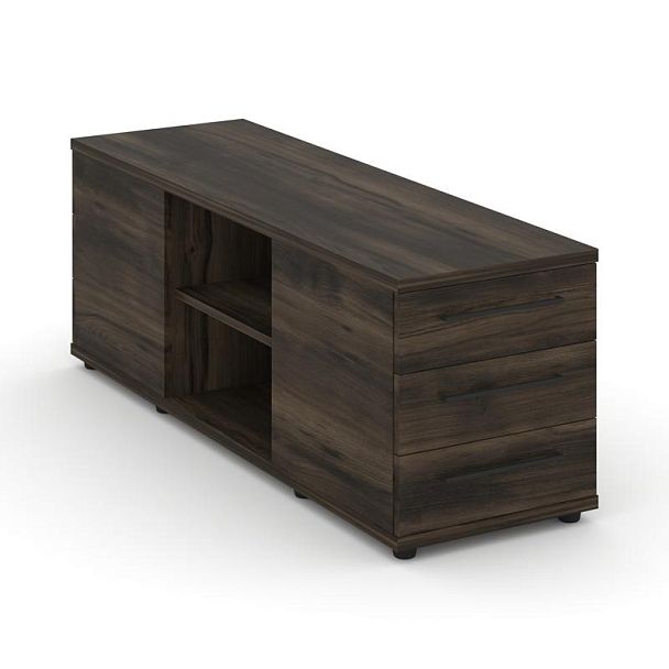 Rift Тумба опорная/приставная RF.TOPD-002 Дуб Мали/Металл Черный 1432*450*523 - Вид 1