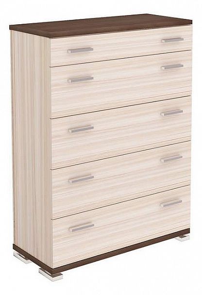 Комод Домино Лайт КМ-2 Карамель/Шамони - Вид 1