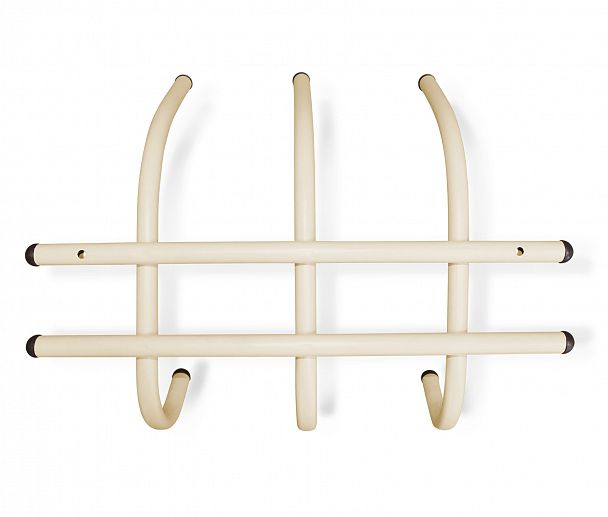 Вешалка Sheffilton SHT-WH8 ваниль/коричневый - Вид 3