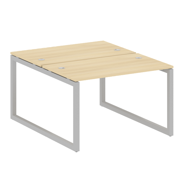 Metal System Quattro Р. ст. на О-образном м/к 50БО.РАС-СП-2.2 Акация/Серый металл 1200*1475*750 - Вид 1