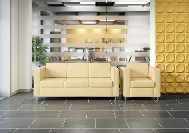 Диван двухместный BORN "BR-02" бежевый - Вид 2