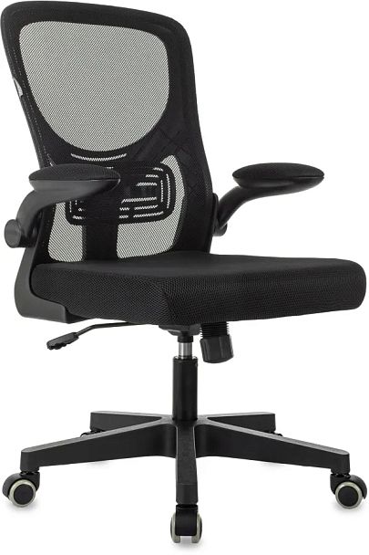 Кресло Бюрократ MC-101 черный TW-01 TW-11 сетка/ткань крестов. пластик - Вид 1