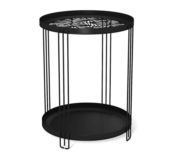 Столик журнальный Sheffilton SHT-CT82 черный муар - Вид 1