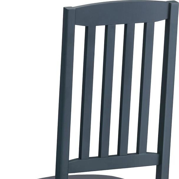 Стул деревянный с мягким сиденьем Стил Серый/Серый велюр - Вид 9