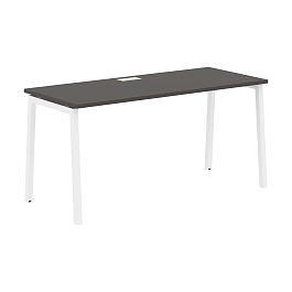 Стол прямой ELST 1567 Мокко/Белый 1560х670х750 EDIS - Фото предпросмотра