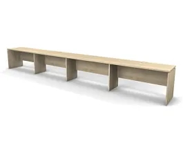 EUROPE/ЕВРОПА RE012-552х80 Односторонняя станция 5520x800x750 Акация светлый - Фото предпросмотра