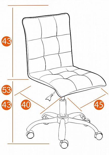 Стул компьютерный Zero - Вид 12
